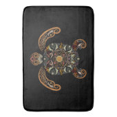 Kleurrijk  schildpadontwerp badmat (Voorkant Verticaal)