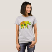  kleurrijk Shirt van Artsy Elephant (Voorkant volledig)