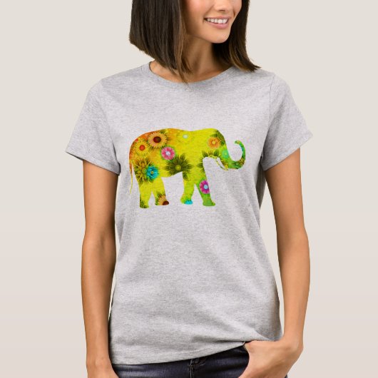  kleurrijk Shirt van Artsy Elephant (Voorkant)