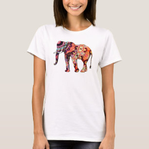 kleurrijk Shirt van Artsy Elephant