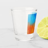 Kleurrijk Shot Glas (Links)