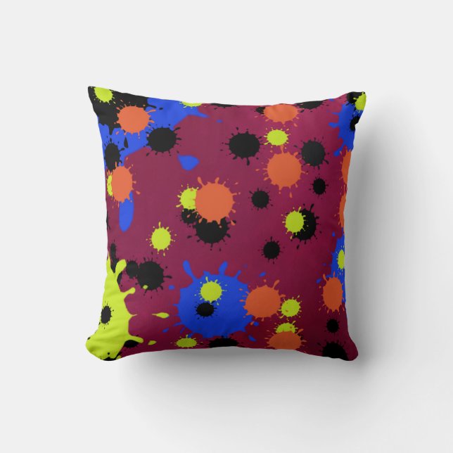 kleurrijk Sierkussen (Voorkant)