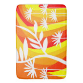 Kleurrijk Sinaasappel en geel Badmat (Voorkant Verticaal)