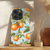 Kleurrijk Sinaasappel, Pastblauw en Goud Sinaasapp Case-Mate iPhone Case