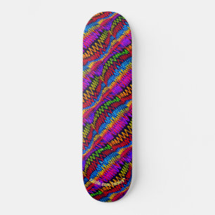 kleurrijk skateboard