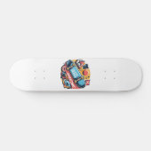 Kleurrijk Skateboard Sokee Aweetime Skateboard (Horizontaal)