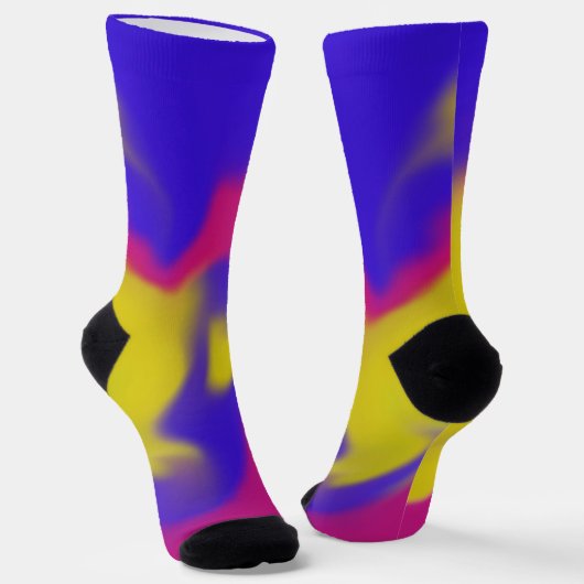 kleurrijk sokken (Gebogen)