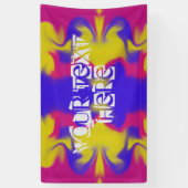 Kleurrijk spandoek (Verticaal)