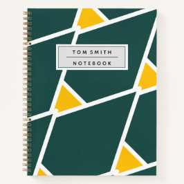 Kleurrijk spiraal notebook notitieboek