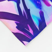 KLEURRIJK SPLASH DESIGN MODERN STROPDAS-DYE FLEECE DEKEN (Hoek)