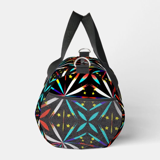 Kleurrijk Starburst Patroon Plunjezak (Rechts)