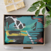 Kleurrijk stedelijk graffiti patroon (13) tissuepapier (Geschenk)