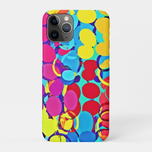 Kleurrijk Stijlvol en Chique Spectrum Patroon Case-Mate iPhone Case (Achterkant)