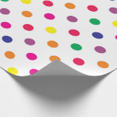 Kleurrijk Stip Verpakkingspapier Cadeaupapier (Hoek)