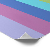 Kleurrijk strips poster (Hoek)