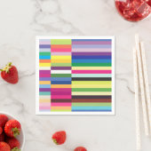Kleurrijk strips servetten (Insitu)