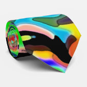 Kleurrijk Stropdas  (Opgerold)