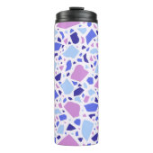 Kleurrijk Terrazzo Patroon Thermosbeker (Voorkant)