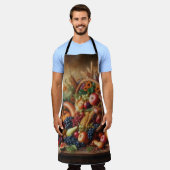 Kleurrijk/Thanksgiving/Cornucopia/Herfst Schort (Gedragen)