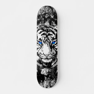 Kleurrijk tijgerhoofd - Retro Tiger Skateboard