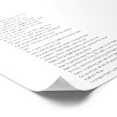 kleurrijk tranen gedicht poster (Hoek)