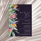 Kleurrijk tropisch Paars dat we nog steeds renewer Kaart