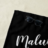 Kleurrijk Tropisch Vredesteken Hawaiaanse Vrede Li Strandlaken (In situ)