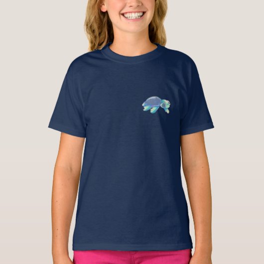 Kleurrijk Turtle T-shirt (Voorkant)