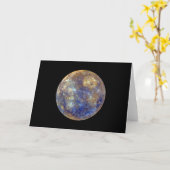 Kleurrijk Uitzicht kwik Kaart (Gele Bloem)