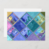 Kleurrijk, uniek en  briefkaart (Voorkant / Achterkant)