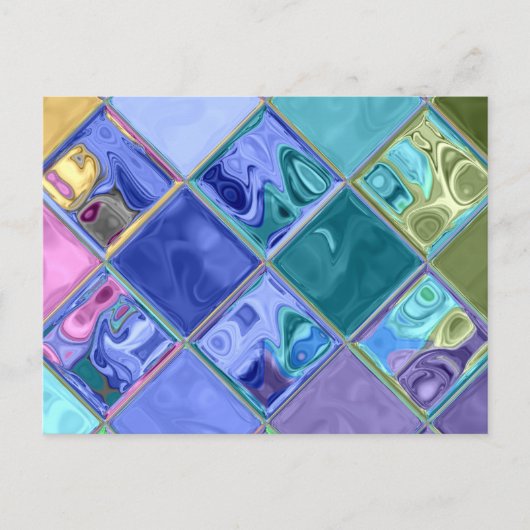 Kleurrijk, uniek en  briefkaart (Voorkant)