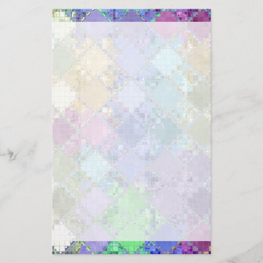 Kleurrijk, uniek en  briefpapier (Voorkant)