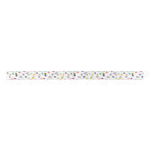 Kleurrijk Unisex Bold Polka Dot Confetti Ribbon Lint (Voorkant)