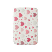 Kleurrijk Valentijnsdag hart Badmat (Voorkant Verticaal)