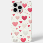 Kleurrijk Valentijnsdag hart Case-Mate iPhone Case (Achterkant)