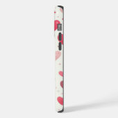 Kleurrijk Valentijnsdag hart iPhone Hoesje (Linkerkant)