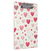 Kleurrijk Valentijnsdag hart Klembord (Rechts)