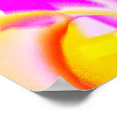 Kleurrijk verloop  kleurrijk verloop Poster (Hoek)