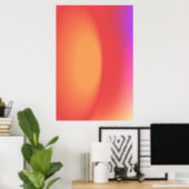 Kleurrijk verloop  kleurrijk verloop Poster (Thuiskantoor)