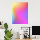 Kleurrijk verloop  kleurrijk verloop Poster (Thuiskantoor)