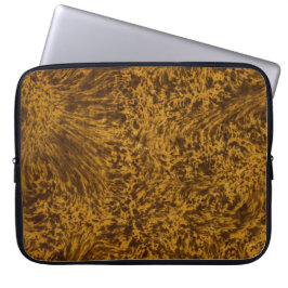 Kleurrijk Victoriaans gemarmerd Hoesje papier Laptop Sleeve