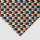 Kleurrijk vierkant weefselpapier tissuepapier (Detail)