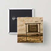 kleurrijk vierkante button 5,1 cm (Voorkant /achterkant)