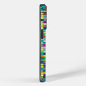 Kleurrijk vierkantsmozaïekgeometrisch patroon spec Case-Mate iPhone case (Achterkant / Rechts)