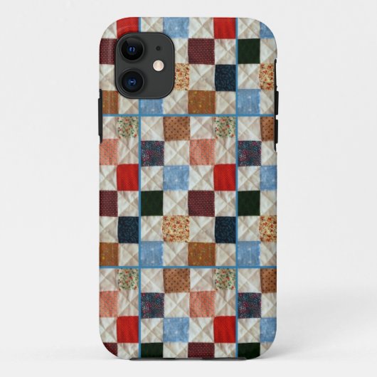 Kleurrijk vierkantspatroon Case-Mate iPhone case (Achterkant)