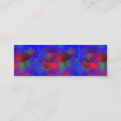 Kleurrijk Visitekaartje (Achterkant)