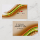 kleurrijk visitekaartje (Voorkant / Achterkant)