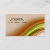 kleurrijk visitekaartje (Achterkant)