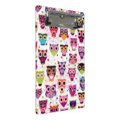 Kleurrijk vogelpatroon voor kinderen 2 mini klembord (Schuin)