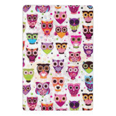 Kleurrijk vogelpatroon voor kinderen 2 mini klembord (Achterkant)